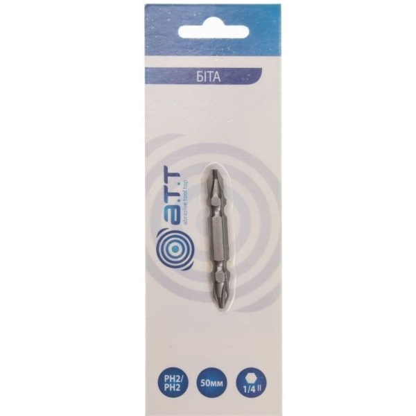 Біта A.T.T. двостороння PH2/PH2x50 мм 6200002