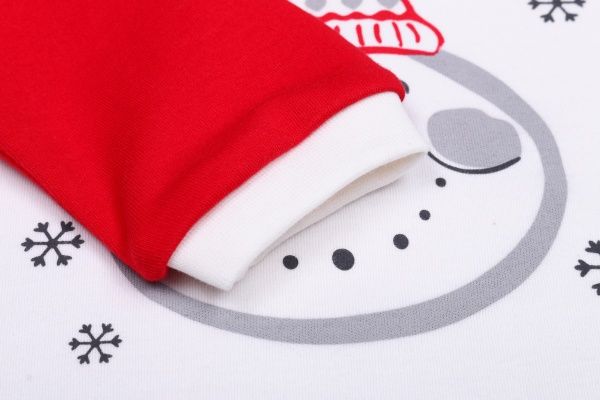 Боді дитяче унісекс Baby Veres Happy New Year суцільний р.62 червоний 