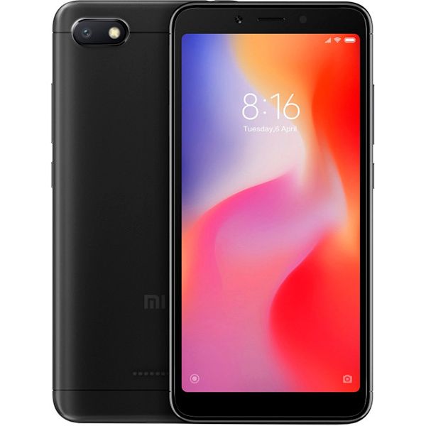 Смартфон Xiaomi Redmi 6A 2/16 black 381258