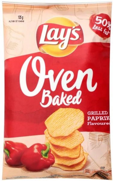 Чипсы Lays запеченные со вкусом паприки 125 г