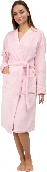 Халат жіночий Roksana Кімоно 1209/90020 р. XXL рожевий 