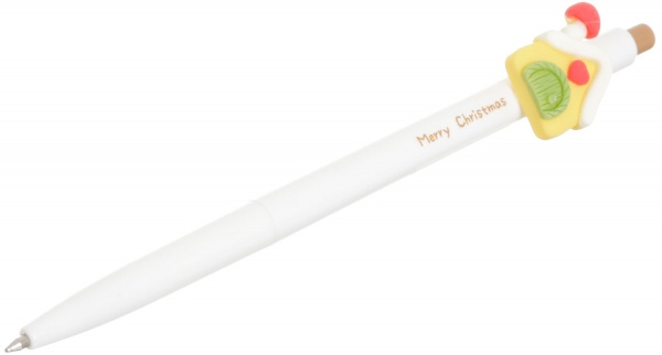 Ручка шариковая Happy Christmas Домик 