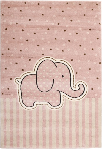 Ковер Balta Afrika Elephant Pink 02761 R 113x173 см 