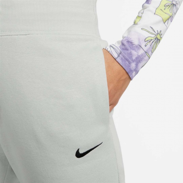 Брюки Nike W NSW PHNX FLC HR PANT STD FD0893-034 р. M бирюзовый