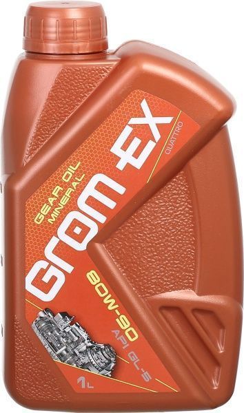 Мастило трансмісійне Grom-Ex QUATTRO API GL-5 80W-90 1 л