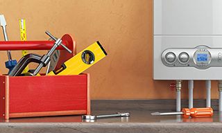 Как крепить бойлер