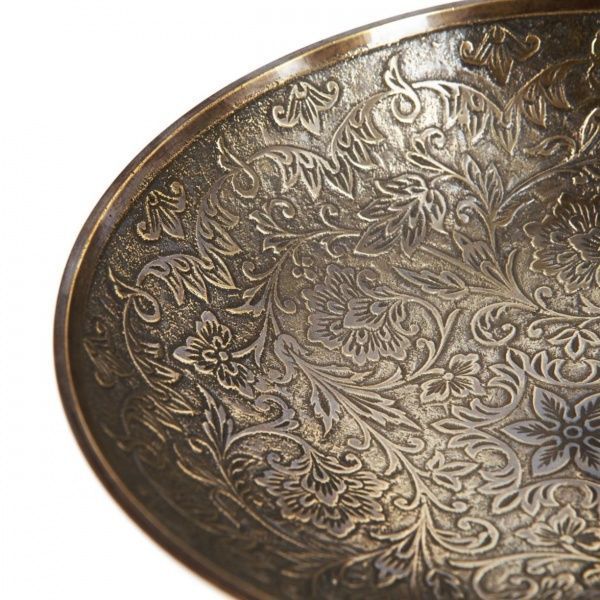 Конфетница медная декоративная 15 см 2004