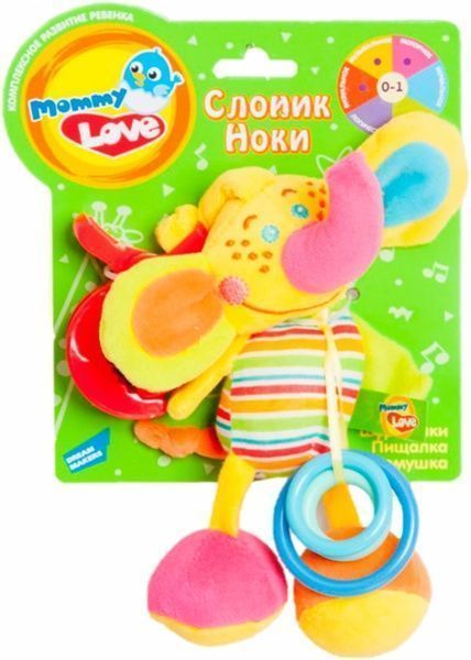 Игрушка развивающая Mommy Love Слоненя Ноки SDS0/M