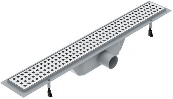 Душевой канал Imprese d44700Q з решіткою квадрат 70 см