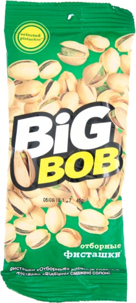 Фисташки жареные соленые Отборные 45 г (4820182061424)