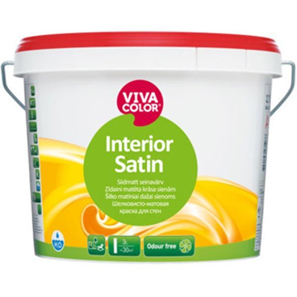 Краска Vivacolor Interior Satin A 2.7 л