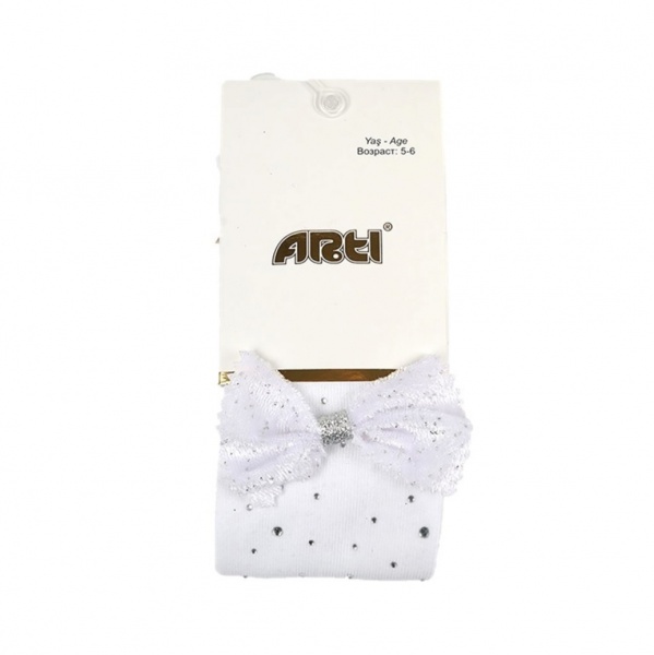 Колготки для девочек ARTI 320082р.106-118 белый 