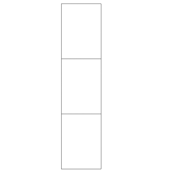 Кронштейн для полок Valore Прямоугольник тройной Loft SB-TR-21