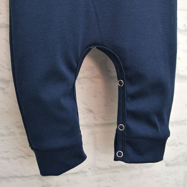 Ромпер-реглан для хлопчика Blanka Космос р.80 синій 110177 