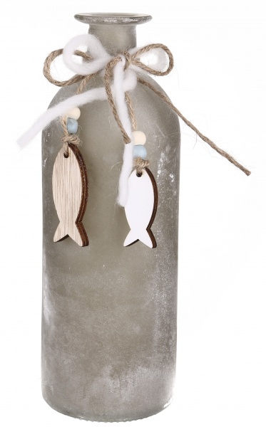 Набір ваз HOFF скляних Ocean breeze 3 шт бірюзовий/коричневий/білий 