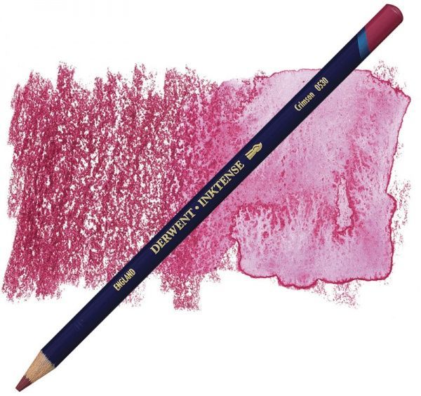 Карандаш чернильный Inktense 0530 Малиновый Derwent