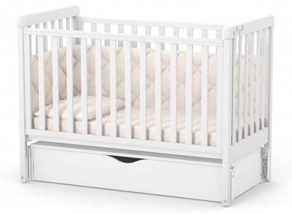 Кроватка детская Veres ЛД12 белый 12.3.1.7.06