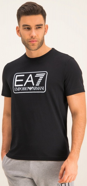 Футболка EA7 8NPT10-PJNQZ-1200 р.S чорний