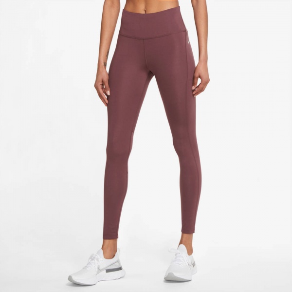 Лосини Nike W NK DF FAST TGHT CZ9240-646 р.L бордовий