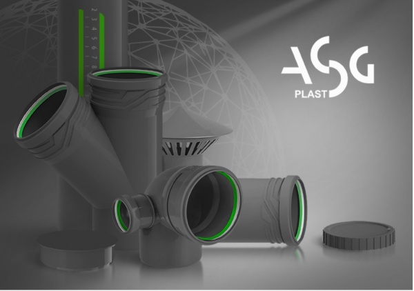 Крестовина канализационная ASG 110/110/50 87,5° (6543029)