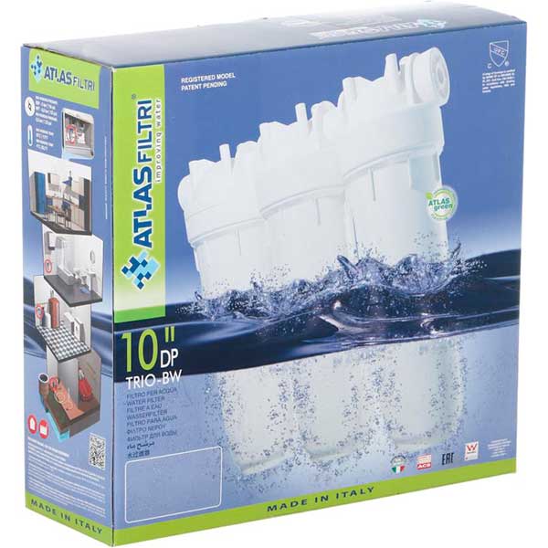 Корпус фильтра Atlas Filtri DP Trio TS O1/2