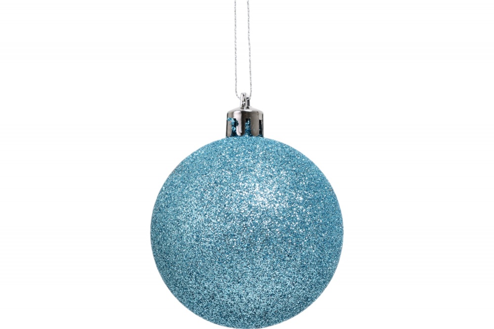 Набір ялинкових куль різна фактура 2 кольори в асортименті d 60 мм 50 шт./уп.