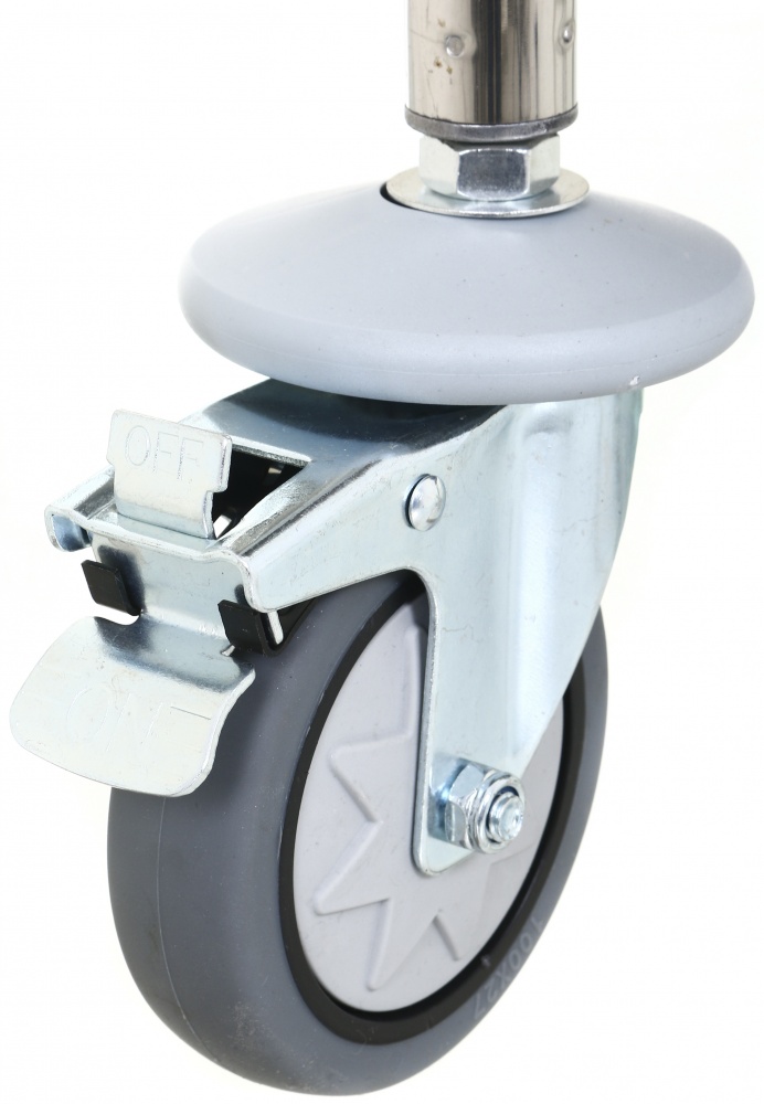 Тележка сервировочный 3 полки UFB 860x530х950 мм нержавеющая сталь