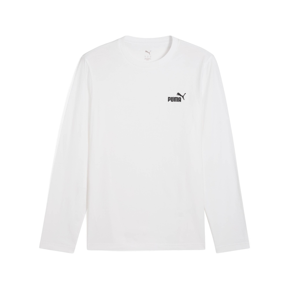 Футболка Puma ESS No. 1 Logo Longsleeve Tee 68254602 р.M білий