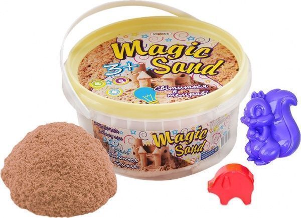 Кінетичний пісок Strateg Magic Sand класичний 350 г 370-7