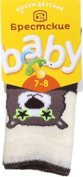 Носки детские Брестские Baby 3060 496 р.7-8 темно-коричневый 