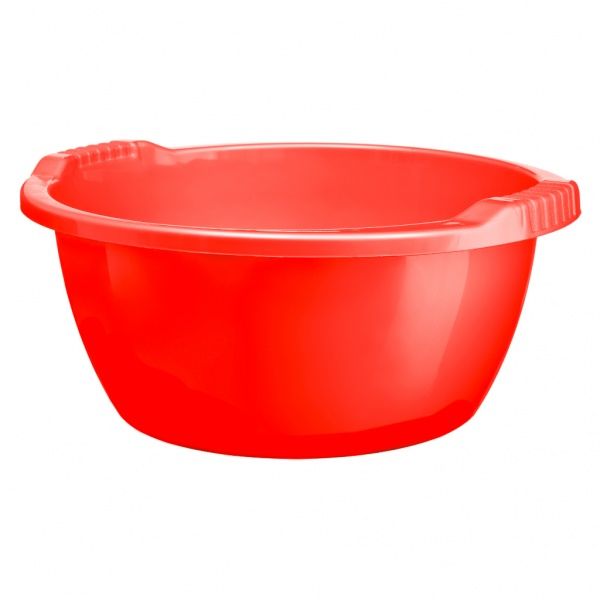 Таз пластиковый Sanja IPPI 42х42х20,7 см красный 20 л 