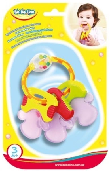 Брязкальце-прорізувач для зубів Bebelino Ключики