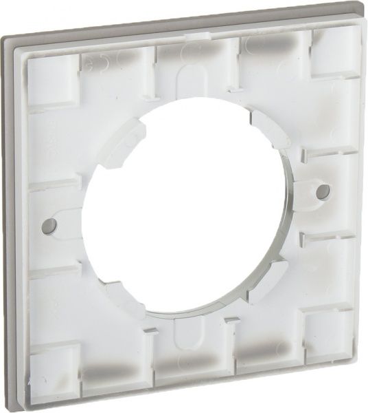 Рамка одноместная HausMark Bela матовый хром SNG-FRM.RD20G1-MC