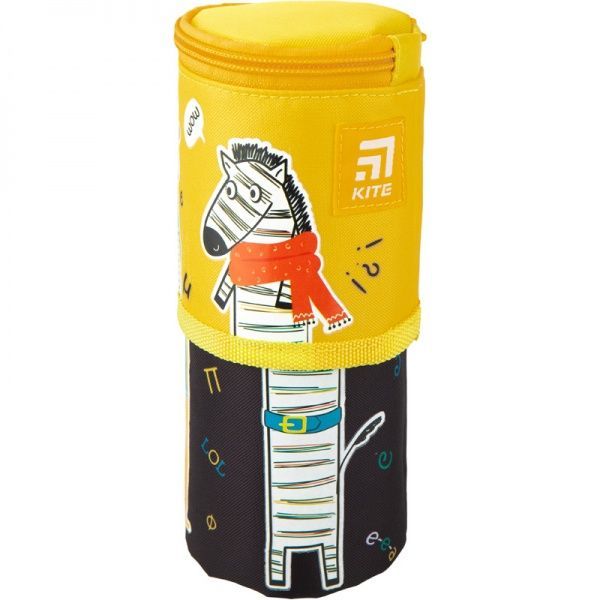 Пенал 684-3 KITE жовтийчорний
