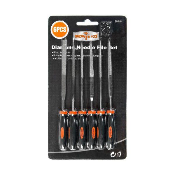 Набор надфилей Montero  6 шт. 30184