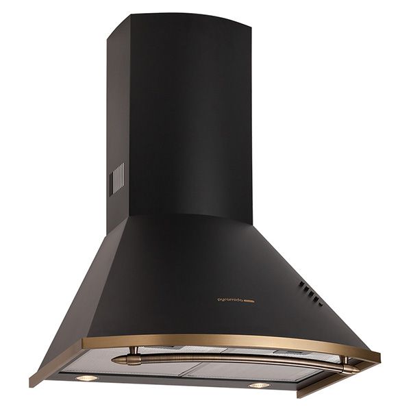 Вытяжка кухонная Pyramida KM B rustico black 60 см