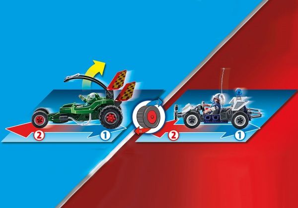 Конструктор Playmobil Втеча на картингу 70577