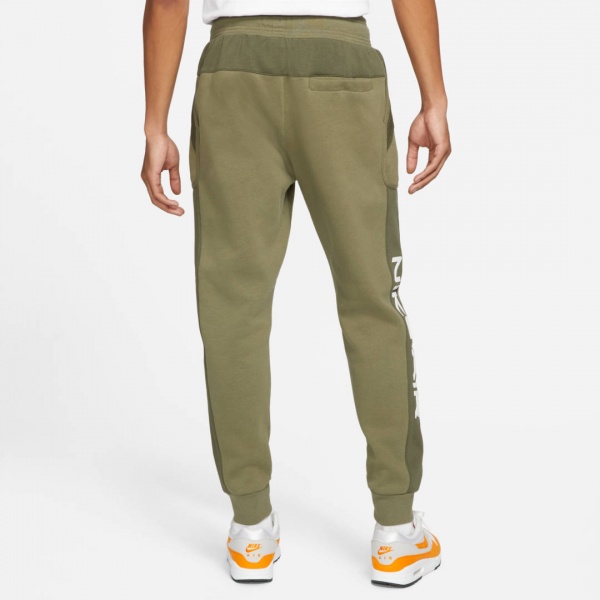 Штани Nike M NSW AIR FLEECE JGGR DC4317-222 р. L оливковий