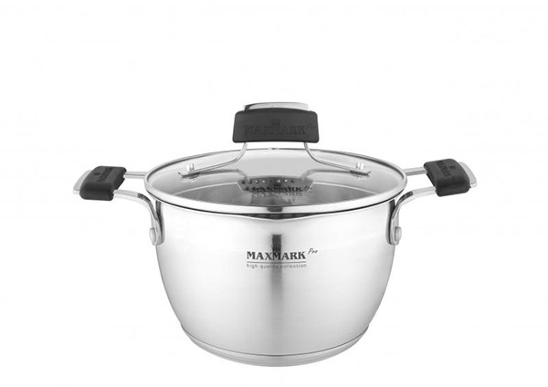 Набор кастрюль 8 предметов MK-VS5408LG Maxmark