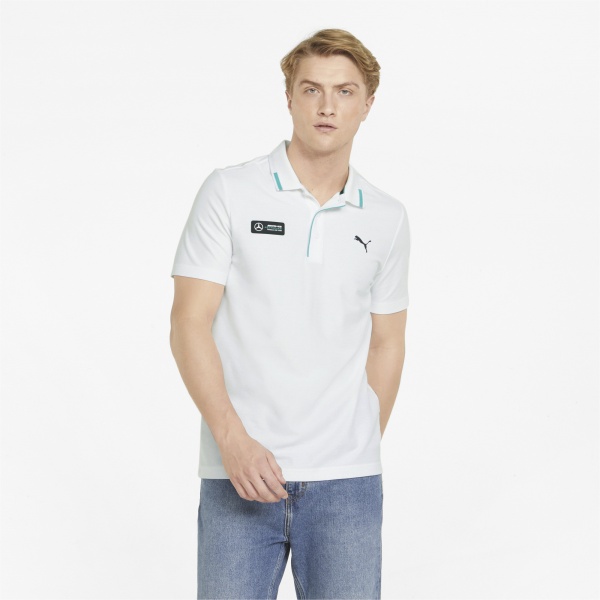 Поло Puma MAPF1 Basic Polo 53364003 р.S білий