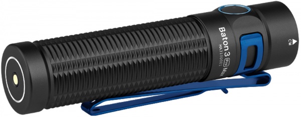 Фонарь Olight Baton 3 Pro Max, ц:black. 1500лм черный