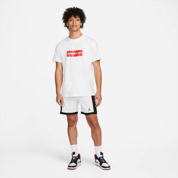 Шорты Nike M J DF SPRT MESH SHORT DH9077-100 р. M белый