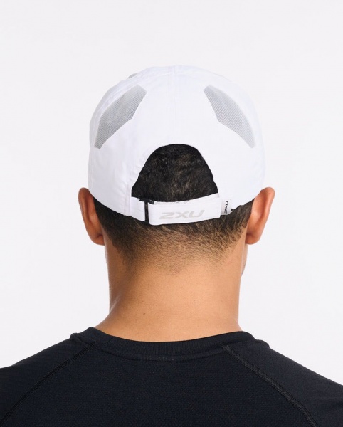 Кепка 2XU Run Cap UQ5685f_WHT/WHT OS білий