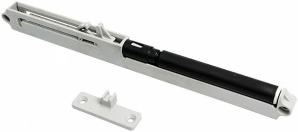 Демпфер  HAFELE для кулькових та роликових направляючих R32 сірий