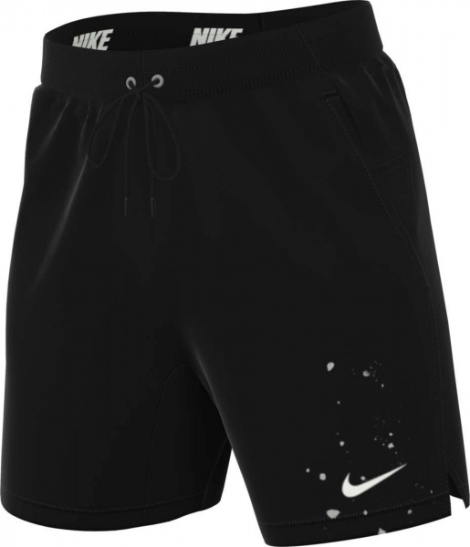 Шорты Nike DF TOTALITY KNIT 7UL DYE DX1546-010 р. L черный
