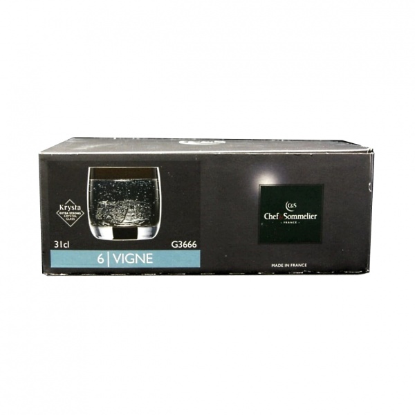 Набор стаканов Vigne 310 мл 6 шт. Chef&Sommelier 