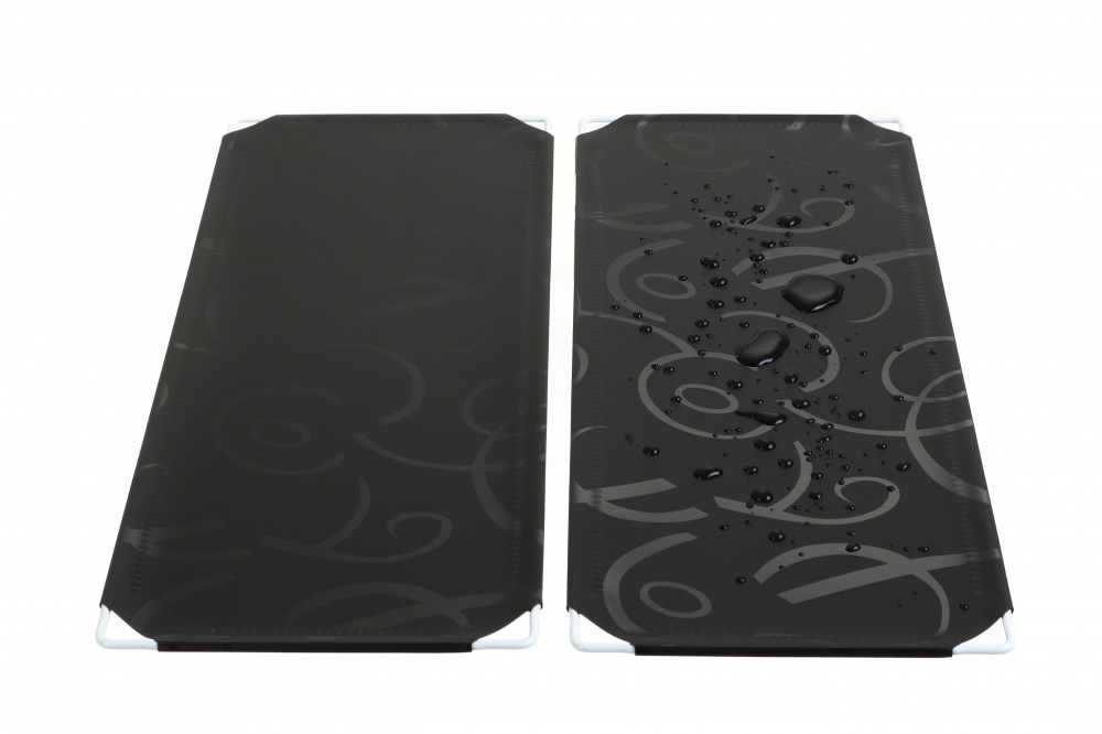 Шафа складна пластикова сubes storage 1460х1675х470 мм чорний з білим