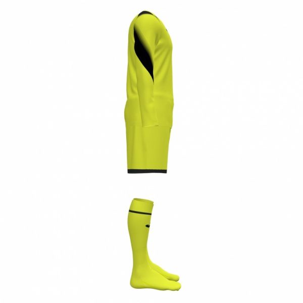 Футбольная форма Joma ZAMORA V GOALKEEPER SET FLUOR YELLOW L/S 101477.060 6XS-5XS желтый