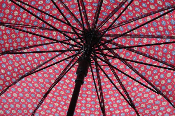 Зонт Калейдоскоп, трость, автомат коричневый 