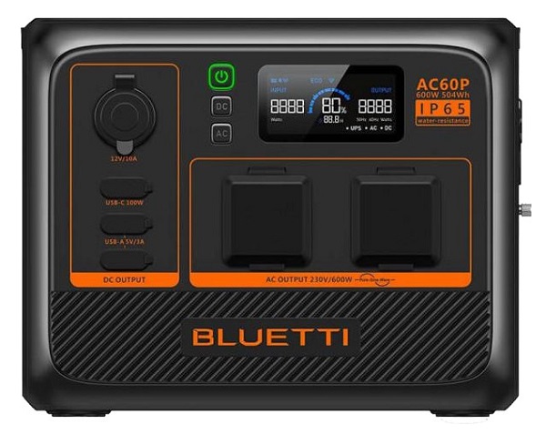 Зарядна станція BLUETTI AC60P (504 Вт·год)